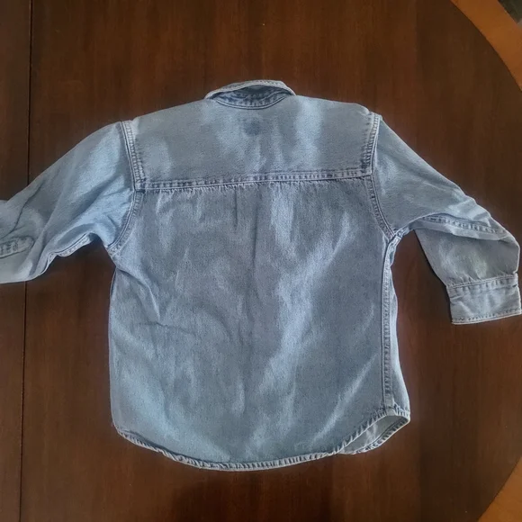 GAP Kids Blue Denim Shirt - Picture 5 of 5